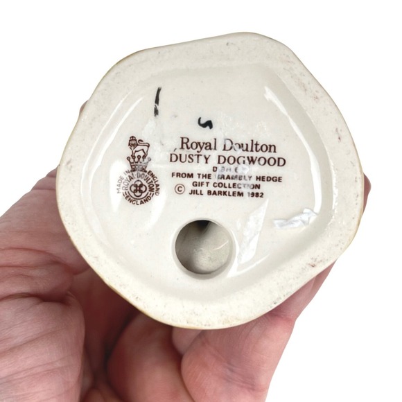 Royal Doulton Brambley Hedge Collection 1928, Poppy Eyebright, Dusty Dogwood, - Picture 9 of 13